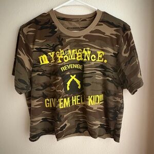 Rare My Chemical Romance Camo Shirt